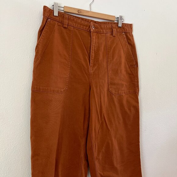 Women's DuluthFlex Fire Hose Ltd. Wide Crop Pants - Picture 1 of 5